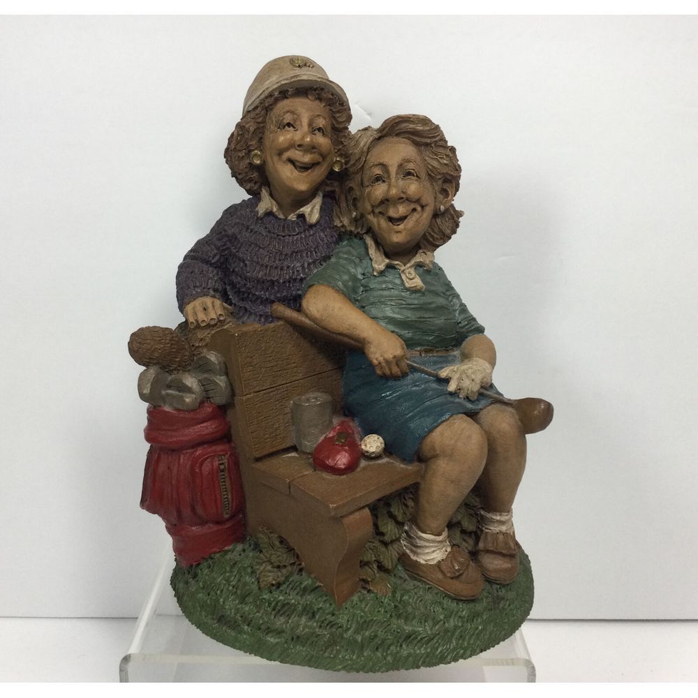 Vintage‎ Cairn Studio "Golfin' Buddies" Figurine #8044 Artist Lee Sievers 1993
